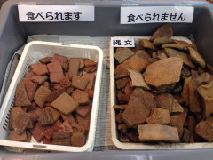 土器のクッキー